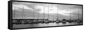 Usa, Wisconsin, Door County, Egg Harbor, Sunset-null-Framed Stretched Canvas