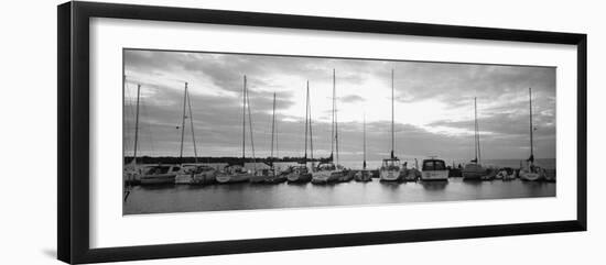 Usa, Wisconsin, Door County, Egg Harbor, Sunset-null-Framed Premium Photographic Print