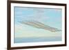 USA, Wisconsin, Oshkosh, Airshow dramatic plane formation-Bernard Friel-Framed Premium Photographic Print