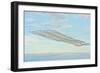 USA, Wisconsin, Oshkosh, Airshow dramatic plane formation-Bernard Friel-Framed Photographic Print