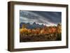 USA, Wyoming. Autumn evening near Black Tail Butte, Grand Teton National Park.-Judith Zimmerman-Framed Photographic Print