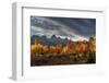 USA, Wyoming. Autumn evening near Black Tail Butte, Grand Teton National Park.-Judith Zimmerman-Framed Photographic Print