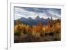 USA, Wyoming. Autumn evening near Black Tail Butte, Grand Teton National Park.-Judith Zimmerman-Framed Photographic Print