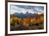 USA, Wyoming. Autumn evening near Black Tail Butte, Grand Teton National Park.-Judith Zimmerman-Framed Photographic Print