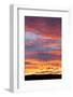 USA, Wyoming, Colorful Sunset with Rays of Sunshine-Elizabeth Boehm-Framed Photographic Print