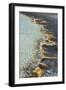 USA, Wyoming. Doublet Pool run-off detail, Yellowstone National Park.-Judith Zimmerman-Framed Photographic Print