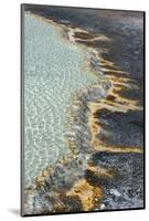 USA, Wyoming. Doublet Pool run-off detail, Yellowstone National Park.-Judith Zimmerman-Mounted Photographic Print