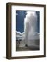 USA, Wyoming. Erupting Beehive Geyser, Upper Geyser Basin, Yellowstone National Park.-Judith Zimmerman-Framed Photographic Print