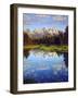 USA, Wyoming, Grand Teton Grand Tetons Reflect in Snake River-Jaynes Gallery-Framed Photographic Print