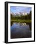 USA, Wyoming, Grand Teton Grand Tetons Reflect in Snake River-Jaynes Gallery-Framed Photographic Print