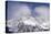 USA, Wyoming, Grand Teton National Park. Clouds over mountains during spring snowstorm.-Jaynes Gallery-Stretched Canvas