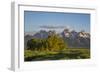 USA, Wyoming, Grand Teton National Park, Grand Tetons in the springtime.-Elizabeth Boehm-Framed Photographic Print