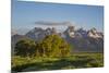 USA, Wyoming, Grand Teton National Park, Grand Tetons in the springtime.-Elizabeth Boehm-Mounted Premium Photographic Print