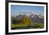 USA, Wyoming, Grand Teton National Park, Grand Tetons in the springtime.-Elizabeth Boehm-Framed Photographic Print