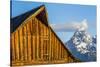 USA, Wyoming, Grand Teton National Park, Jackson, Barn roof in early morning-Elizabeth Boehm-Stretched Canvas