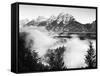 USA, Wyoming, Grand Teton National Park. Mountain Sunrise-Dennis Flaherty-Framed Stretched Canvas