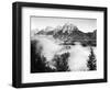 USA, Wyoming, Grand Teton National Park. Mountain Sunrise-Dennis Flaherty-Framed Photographic Print