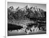 USA, Wyoming, Grand Teton National Park. Mountain Sunrise-Dennis Flaherty-Framed Photographic Print