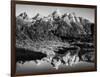 USA, Wyoming, Grand Teton National Park. Mountain Sunrise-Dennis Flaherty-Framed Photographic Print