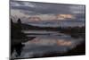 USA, Wyoming, Grand Teton National Park. Sunrise at Oxbow Bend in Grand Teton Range.-Jaynes Gallery-Mounted Photographic Print