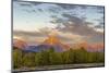 USA, WYoming, Grand Teton NP. Mount Moran and Teton Range at Sunrise-Jaynes Gallery-Mounted Photographic Print