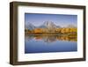 USA, Wyoming, Grand Teton NP, Mount Moran from Oxbow Junction-John Ford-Framed Photographic Print