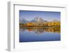 USA, Wyoming, Grand Teton NP, Mount Moran from Oxbow Junction-John Ford-Framed Photographic Print