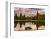 USA, Wyoming, Grand Teton's National Park Schwabacher Landing Sunrise-John Ford-Framed Photographic Print