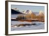 USA, Wyoming, Grand Tetons National Park. Oxbow Bend in Winter-Jaynes Gallery-Framed Photographic Print