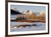 USA, Wyoming, Grand Tetons National Park. Oxbow Bend in Winter-Jaynes Gallery-Framed Photographic Print