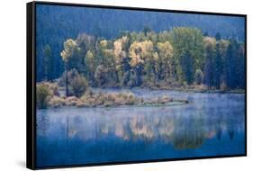 USA, WYoming, Grand Tetons National Park, Snake River-Howie Garber-Framed Stretched Canvas