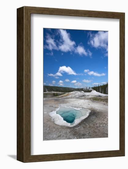 USA, Wyoming. Heart Spring, Yellowstone National Park.-Judith Zimmerman-Framed Photographic Print