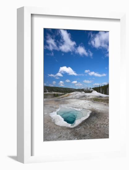 USA, Wyoming. Heart Spring, Yellowstone National Park.-Judith Zimmerman-Framed Photographic Print