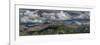 USA, Wyoming. Panoramic of Grand Teton and Teton Range from west side-Howie Garber-Framed Photographic Print