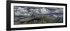 USA, Wyoming. Panoramic of Grand Teton and Teton Range from west side-Howie Garber-Framed Photographic Print