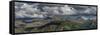 USA, Wyoming. Panoramic of Grand Teton and Teton Range from west side-Howie Garber-Framed Stretched Canvas