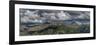 USA, Wyoming. Panoramic of Grand Teton and Teton Range from west side-Howie Garber-Framed Photographic Print