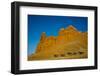 USA, Wyoming, Shell, Heard of Horses Running along the Red Rock hills-Terry Eggers-Framed Photographic Print