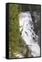 USA, Wyoming, Shoshone National Forest. Brooks Lake Creek Falls landscape.-Jaynes Gallery-Framed Stretched Canvas