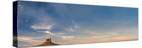 USA, Wyoming. The Boars Tusk, Red Desert.-Judith Zimmerman-Stretched Canvas