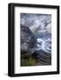 USA, Wyoming. Thermal runoff, rapids, and boulder on the Madison River, Yellowstone National Park.-Judith Zimmerman-Framed Photographic Print