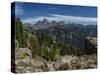 USA, Wyoming. View of Grand Teton and National Park from west, Jedediah Smith Wilderness-Howie Garber-Stretched Canvas