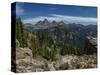 USA, Wyoming. View of Grand Teton and National Park from west, Jedediah Smith Wilderness-Howie Garber-Stretched Canvas