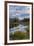 USA, Wyoming. White Rock Mountain and Squaretop Peak above Green River wetland-Howie Garber-Framed Photographic Print