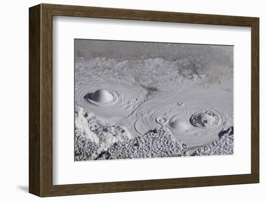 USA, Wyoming, Yellowstone National Park, Atrists' Paintpots. Boiling hot mud pots.-Cindy Miller Hopkins-Framed Photographic Print