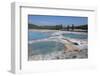 USA, Wyoming, Yellowstone National Park, Biscuit Basin, Black Diamond Pool.-Cindy Miller Hopkins-Framed Photographic Print