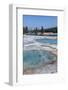 USA, Wyoming, Yellowstone National Park, Biscuit Basin, Black Diamond Pool.-Cindy Miller Hopkins-Framed Photographic Print