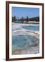 USA, Wyoming, Yellowstone National Park, Biscuit Basin, Black Diamond Pool.-Cindy Miller Hopkins-Framed Photographic Print
