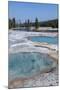 USA, Wyoming, Yellowstone National Park, Biscuit Basin, Black Diamond Pool.-Cindy Miller Hopkins-Mounted Photographic Print