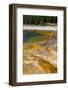 USA, Wyoming, Yellowstone National Park, Black Sand Basin, Emerald Pool.-Cindy Miller Hopkins-Framed Photographic Print